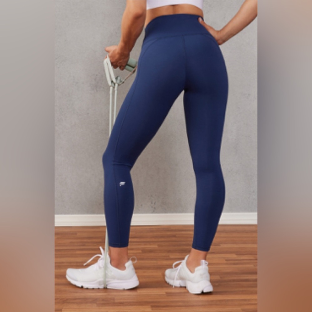 Fabletics Define Powerhold 7/8 Leggings Colleciate Navy Size M